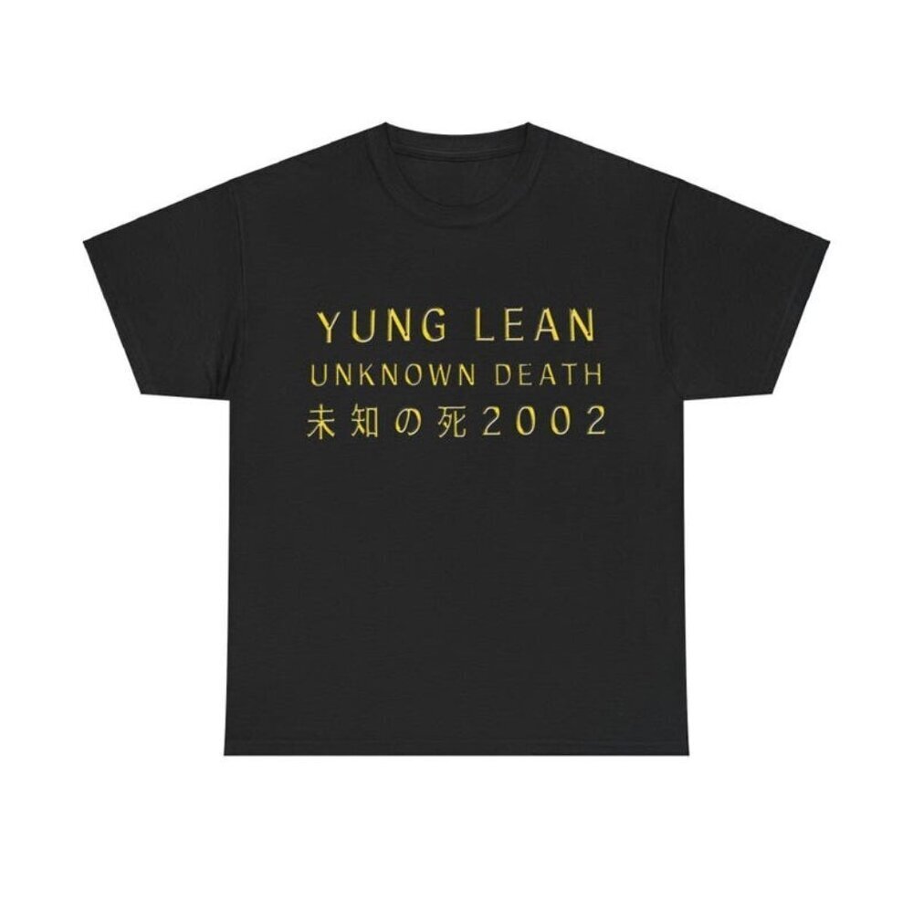 Yung Lean Unknown Death 2002 Album Tour Graphic Unisex T-Shirt
